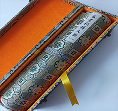 云县书画装裱案例